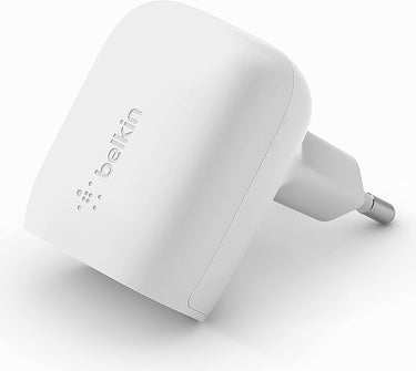 Belkin 20-W-USB-C Power Delivery Schnellladegerät, USB Ladegerät, zertifiziert für USB-C PD 3.1 PPS, kompaktes Format für iPhone 16, iPhone 15, Plus, Pro, Pro Max, iPad, Samsung Galaxy, Pixel
